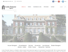 Tablet Screenshot of lockedomestic.com